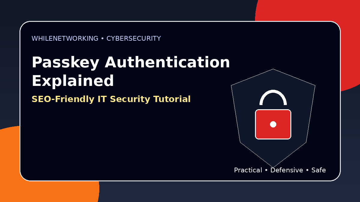 Passkey authentication explained for IT teams reducing password risk