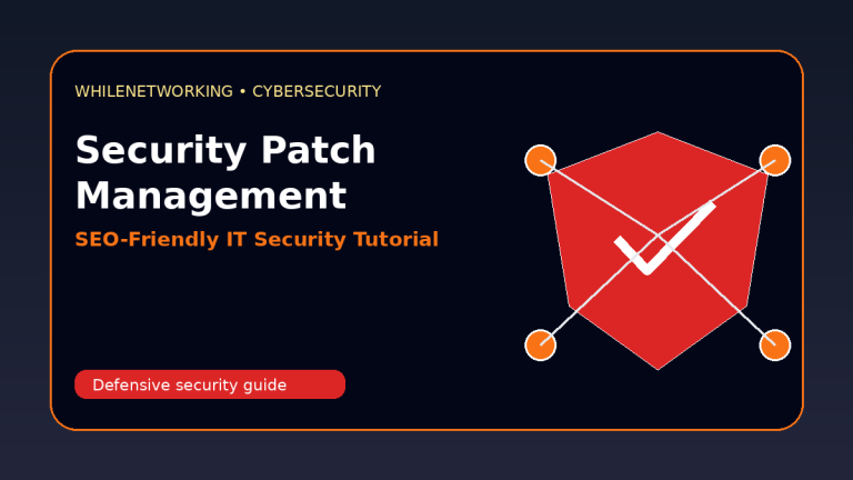 Security patch management guide for IT teams prioritizing critical updates