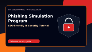 Phishing simulation program guide for IT teams user awareness training