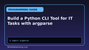 Build a Python CLI Tool for IT Tasks with argparse