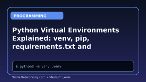 Python Virtual Environments Explained: venv, pip, requirements.txt and Dependency Safety