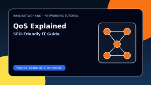 QoS explained for networking quality of service voice video tutorial