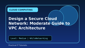 Design a Secure Cloud Network: Moderate Guide to VPC Architecture