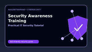 Security awareness training topics every IT team should teach users