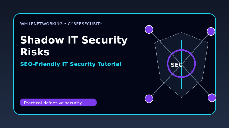 Shadow IT security risks find and manage unapproved apps