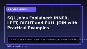 SQL Joins Explained: INNER, LEFT, RIGHT and FULL JOIN with Practical Examples