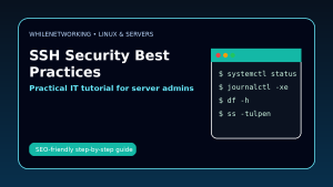 SSH security best practices Linux servers keys ports hardening tips