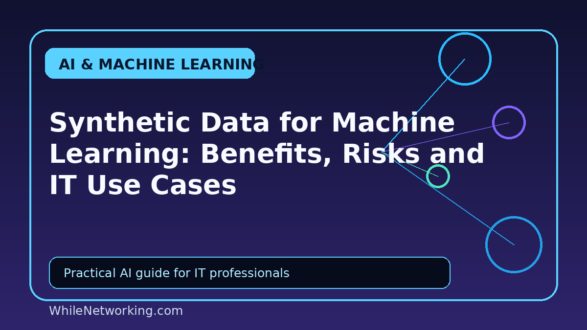 Synthetic Data for Machine Learning: Benefits, Risks and IT Use Cases