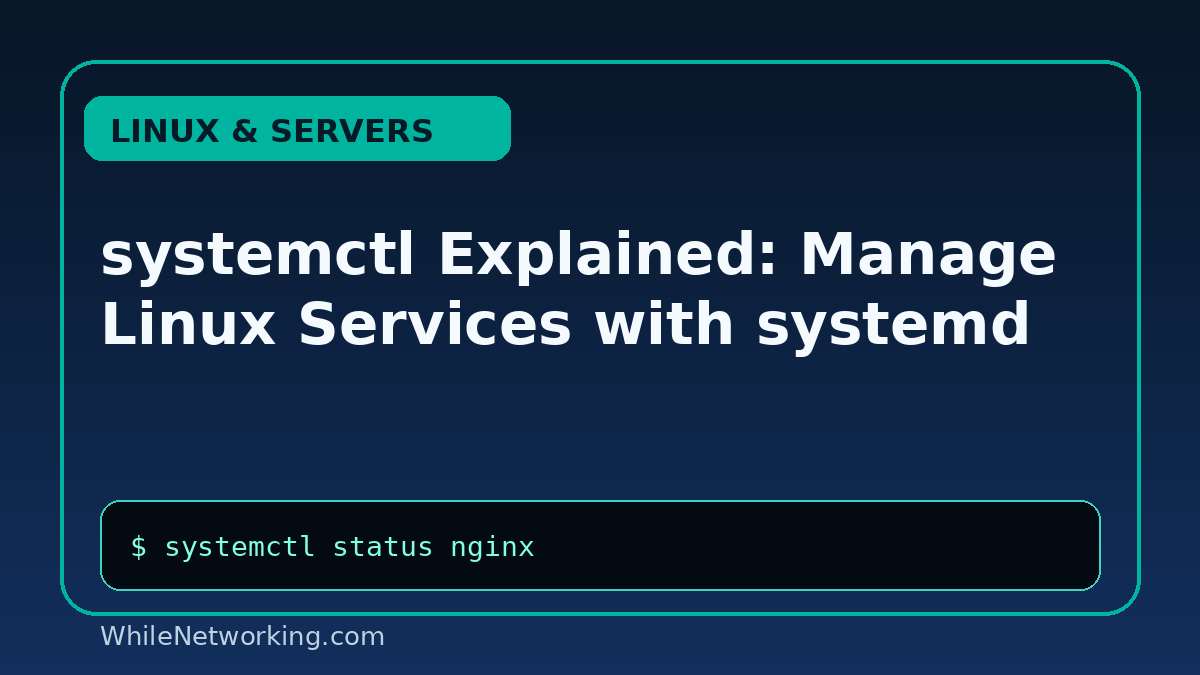 systemctl Explained: Manage Linux Services with systemd