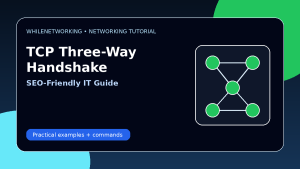 TCP three-way handshake explained for network troubleshooting tutorial