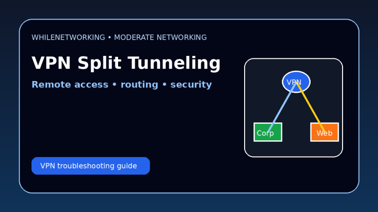 VPN split tunneling explained benefits risks and troubleshooting for IT teams