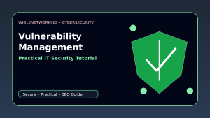 Vulnerability management process for IT teams find prioritize and fix weaknesses