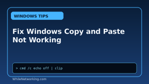 Fix Windows Copy and Paste Not Working featured image