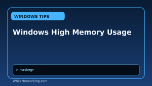 Windows High Memory Usage featured image