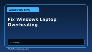 Fix Windows Laptop Overheating featured image