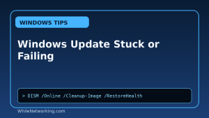 Windows Update Stuck or Failing featured image