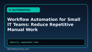 Workflow Automation for Small IT Teams: Reduce Repetitive Manual Work