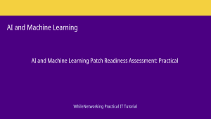 AI and Machine Learning tutorial featured image: Patch Readiness Assessment