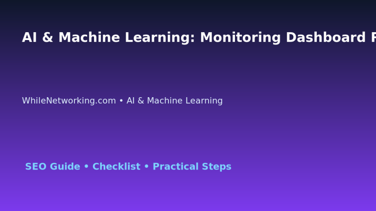 AI & Machine Learning: Monitoring Dashboard Review for IT Professionals 2 AI & Machine Learning: Monitoring Dashboard Review for IT Professionals featured image