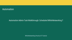 Automation tutorial featured image: Admin Task Walkthrough