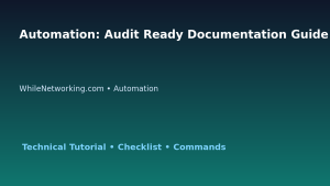Automation: Audit Ready Documentation Guide for IT Professionals featured image