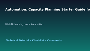 Automation: Capacity Planning Starter Guide for IT Professionals featured image