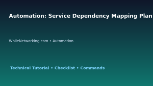 Automation: Service Dependency Mapping Plan for IT Professionals featured image