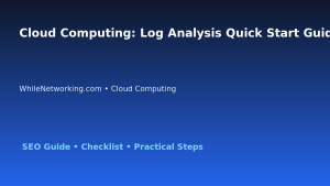 Cloud Computing: Log Analysis Quick Start Guide for IT Professionals featured image