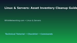Linux & Servers: Asset Inventory Cleanup Guide for IT Professionals featured image