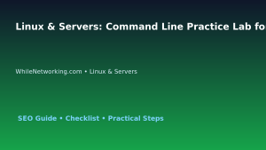 Linux & Servers: Command Line Practice Lab for IT Professionals featured image