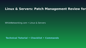 Linux & Servers: Patch Management Review for IT Professionals featured image