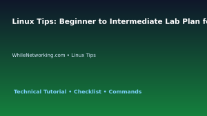 Linux Tips: Beginner to Intermediate Lab Plan for IT Professionals featured image
