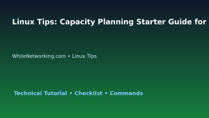 Linux Tips: Capacity Planning Starter Guide for IT Professionals featured image