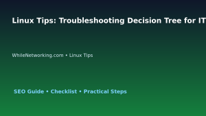 Linux Tips: Troubleshooting Decision Tree for IT Professionals featured image