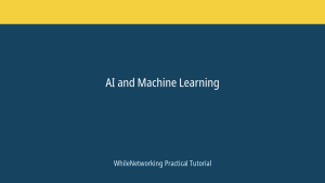 AI and Machine Learning scheduled post featured image