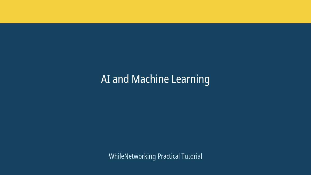 AI and Machine Learning scheduled post featured image