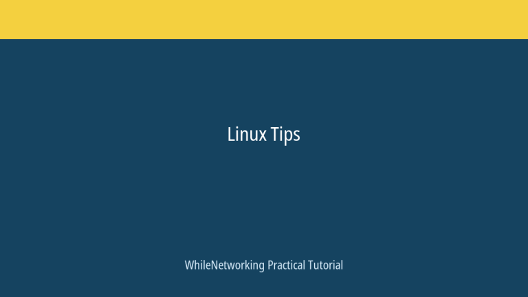 Linux Tips scheduled post featured image