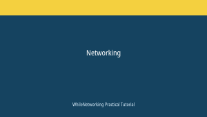Networking scheduled post featured image