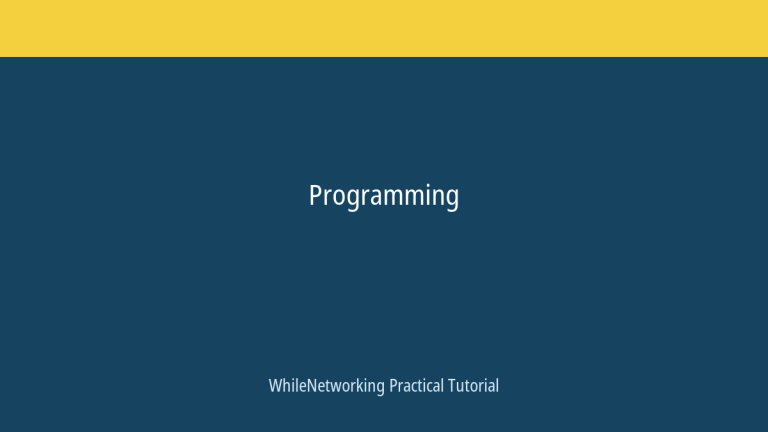 Programming scheduled post featured image