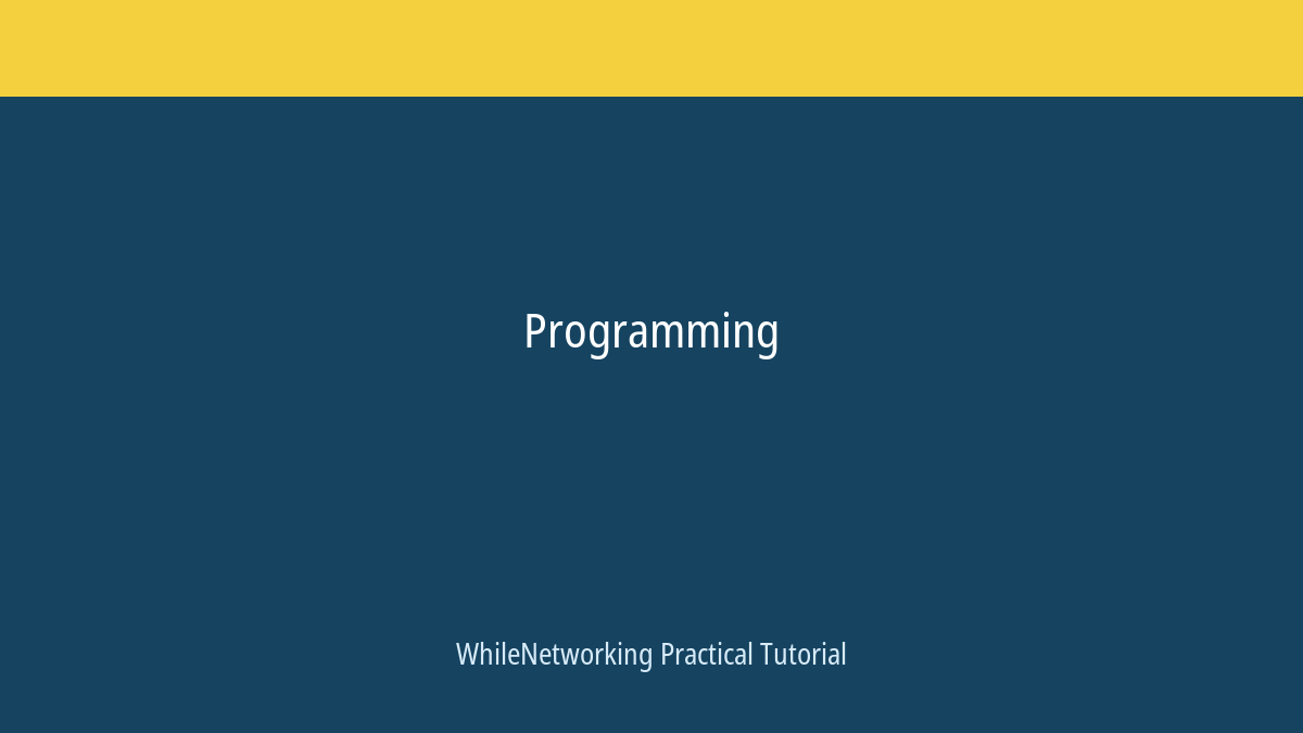 Programming scheduled post featured image